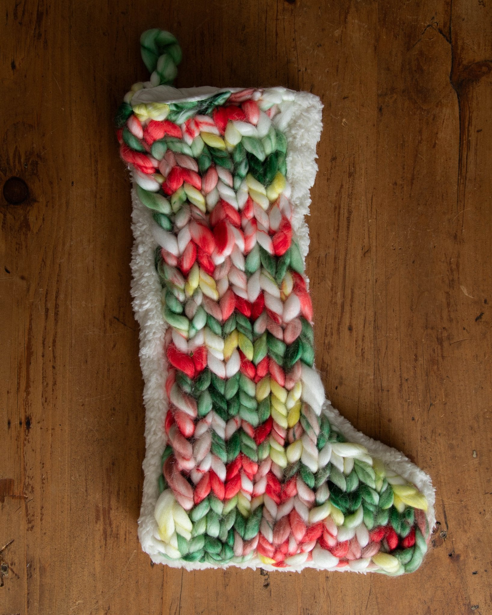 Chunky Knit Stocking