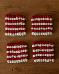 Handmade Wool Felt Ball Coasters