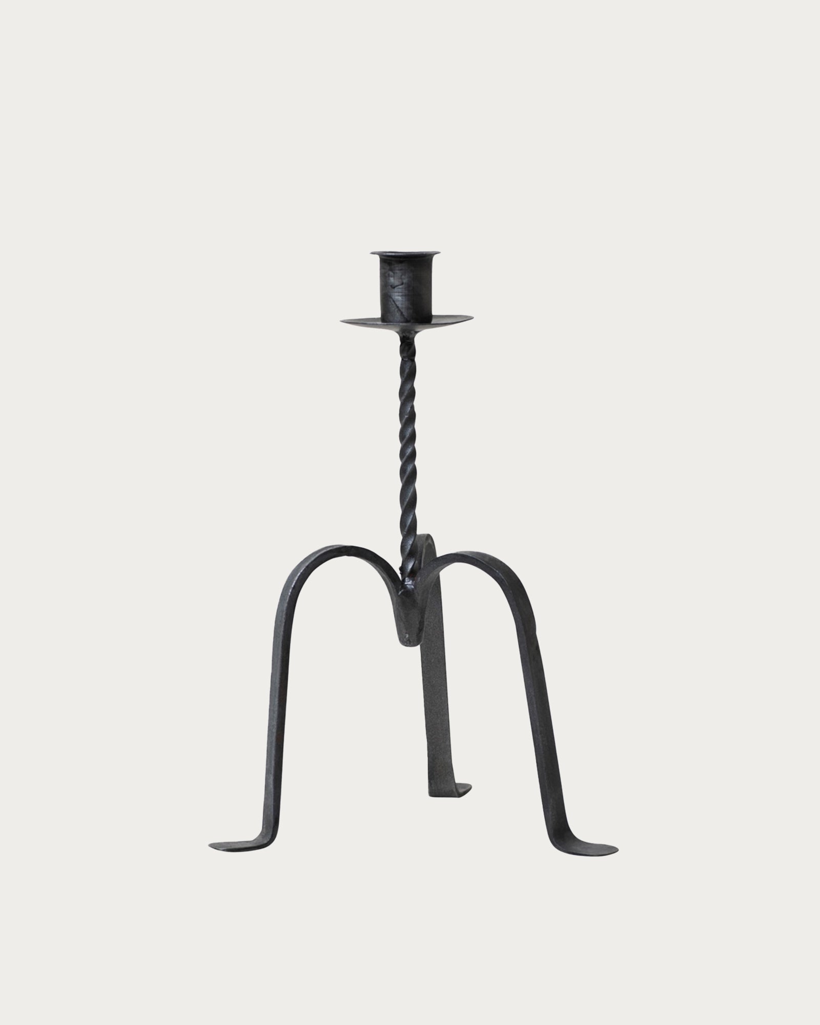 Tripod Wrought Iron Candle Holder