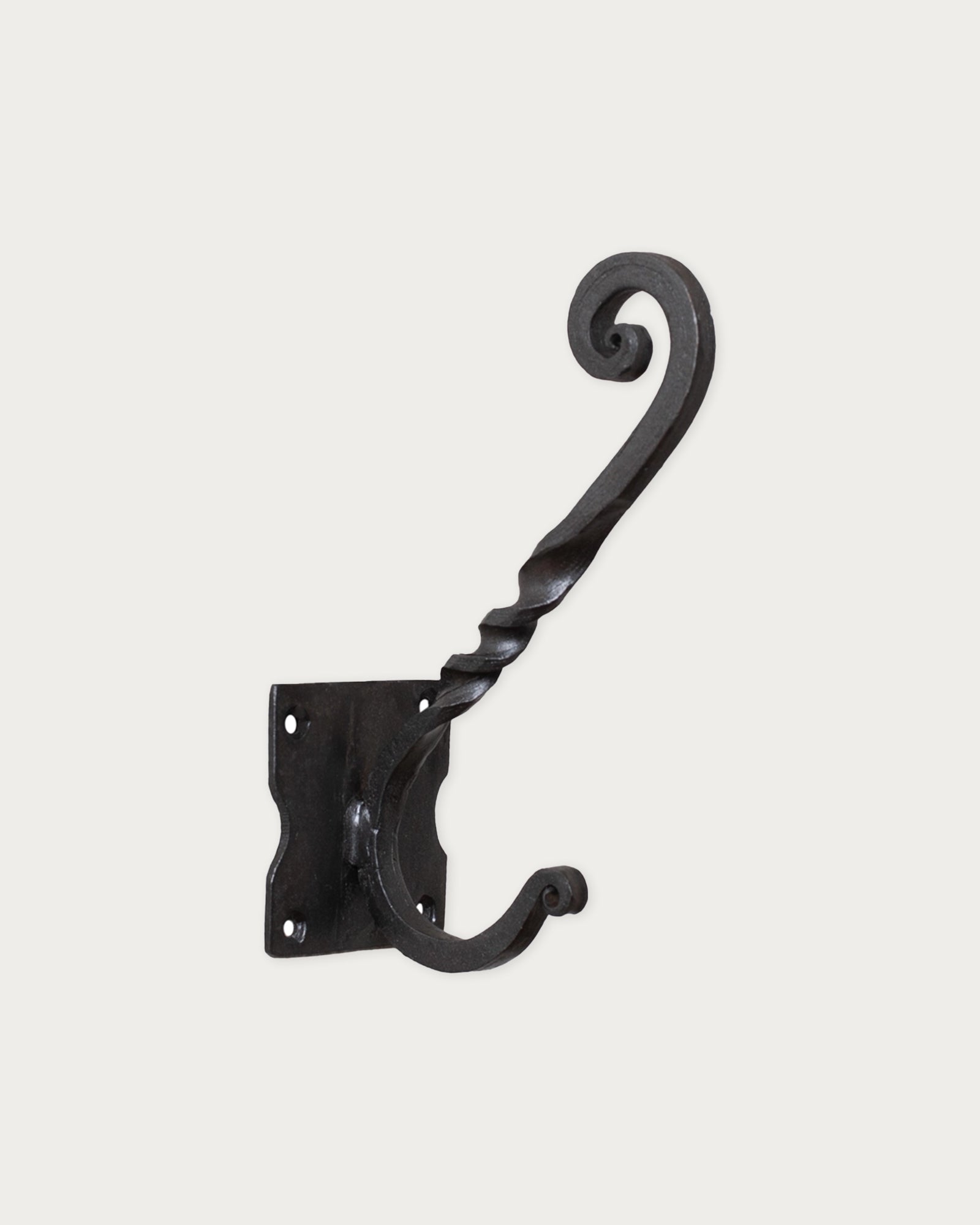Twisted Wrought Iron Wall Hook